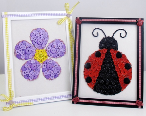 ladybug and flower project