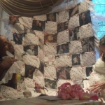 Quilt for a baby shower by Jamie Kalch