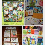Quilt Drawings Created using our Photo Fabric