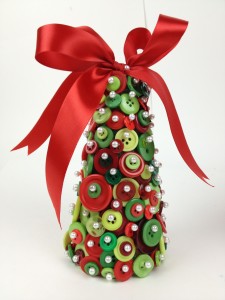 Button Christmas Trees - Gela 002