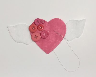 button heart patch step 3