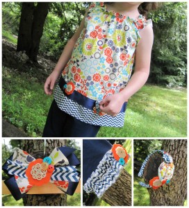 Lucy Tunic Collage
