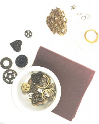 Steampunk Necklace Materials